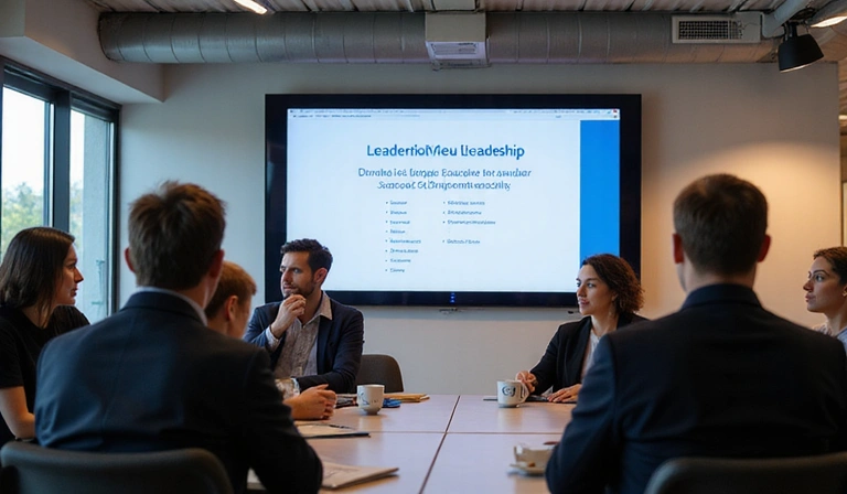 Webinar on modern leadership techniques